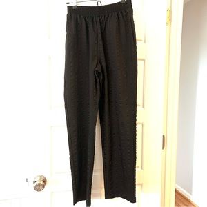 NWOT Callahan / Revolve Black on Black Pinstripe Carmen Pant